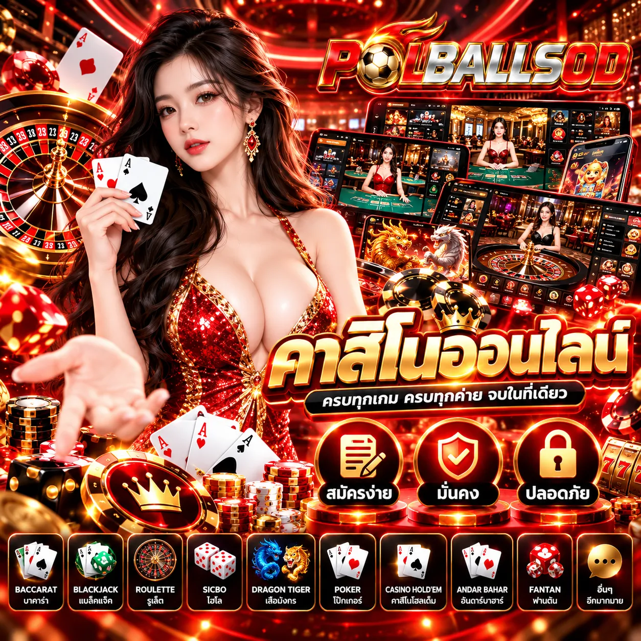 POLBALLSOD - คาสิโนออนไลน์